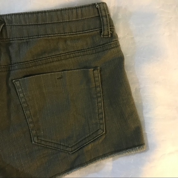 Tilly’s Olive Green Shorts with Crochet Detailing - Picture 11 of 12